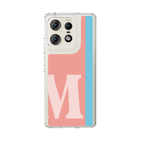 スリムプロテクションケース［ オリジナル - initial color line - M pink ］