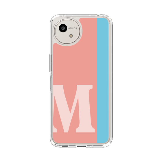 スリムプロテクションケース［ オリジナル - initial color line - M pink ］