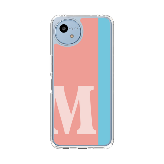 スリムプロテクションケース［ オリジナル - initial color line - M pink ］