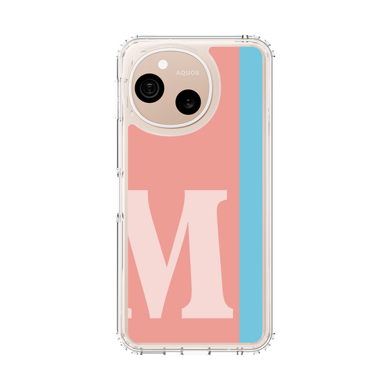 スリムプロテクションケース［ オリジナル - initial color line - M pink ］