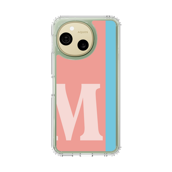 スリムプロテクションケース［ オリジナル - initial color line - M pink ］