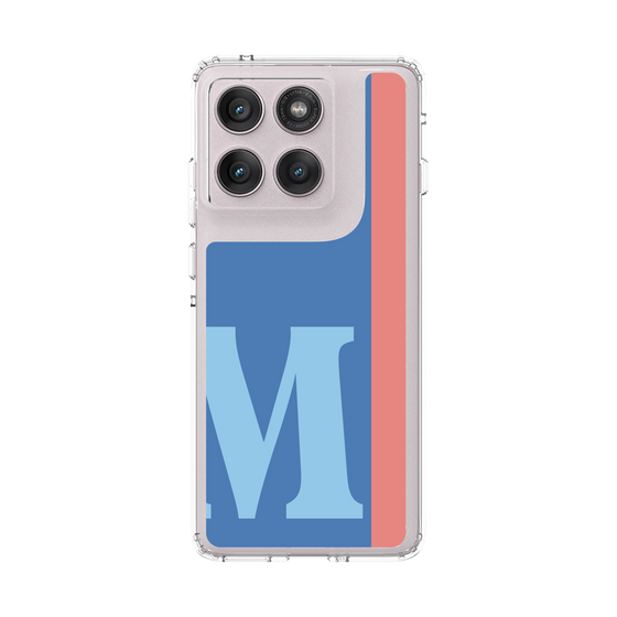 スリムプロテクションケース［ オリジナル - initial color line - M blue ］