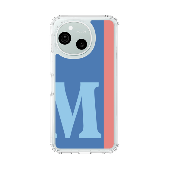 スリムプロテクションケース［ オリジナル - initial color line - M blue ］