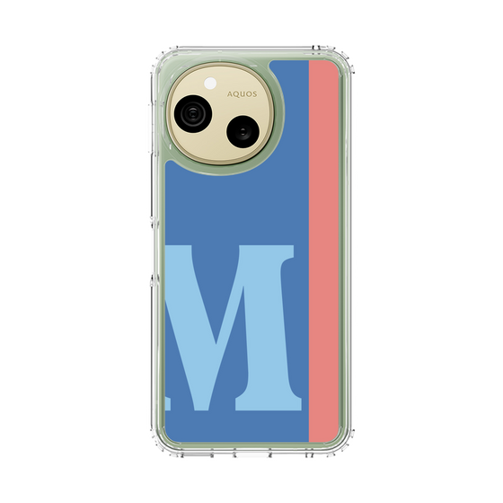 スリムプロテクションケース［ オリジナル - initial color line - M blue ］