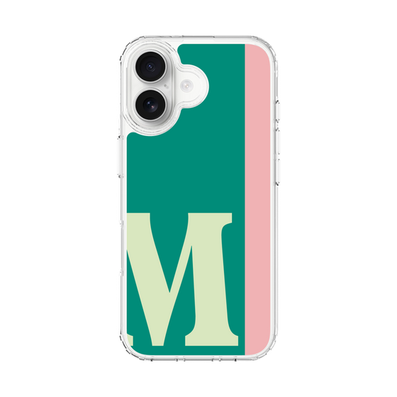 スリムプロテクションケース［ オリジナル - initial color line - M green ］