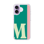 スリムプロテクションケース［ オリジナル - initial color line - M green ］