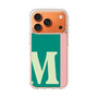 スリムプロテクションケース［ オリジナル - initial color line - M green ］