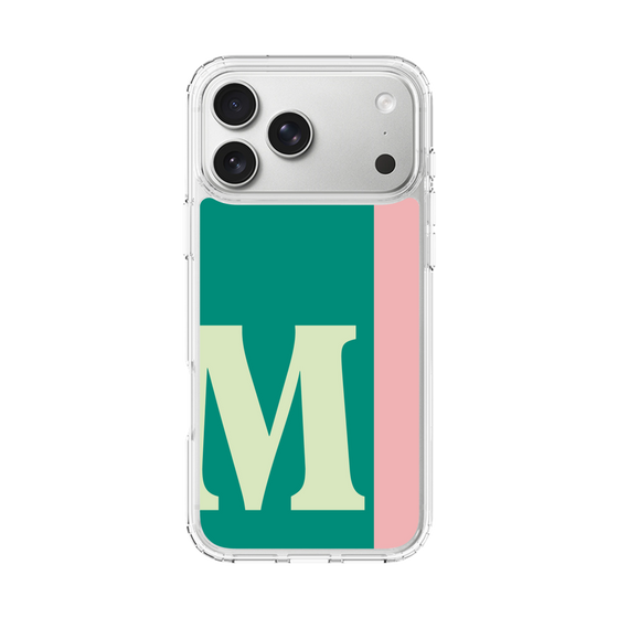 スリムプロテクションケース［ オリジナル - initial color line - M green ］
