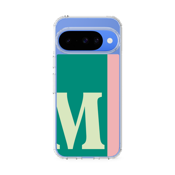 スリムプロテクションケース［ オリジナル - initial color line - M green ］