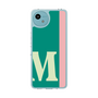 スリムプロテクションケース［ オリジナル - initial color line - M green ］
