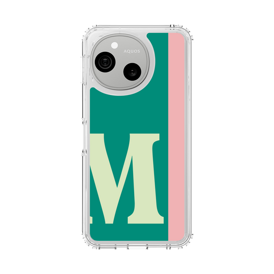 スリムプロテクションケース［ オリジナル - initial color line - M green ］