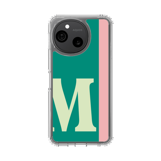 スリムプロテクションケース［ オリジナル - initial color line - M green ］