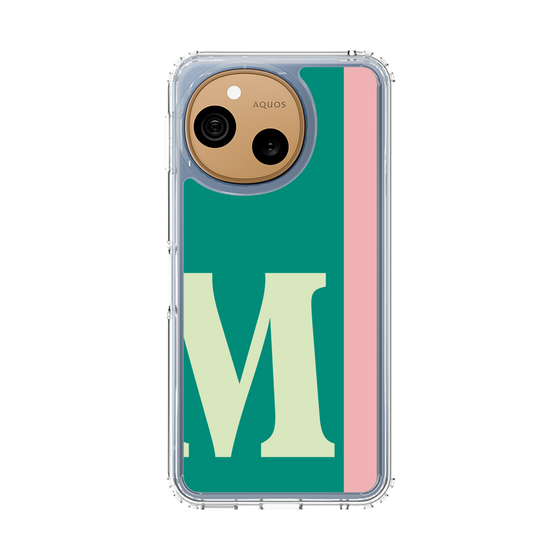 スリムプロテクションケース［ オリジナル - initial color line - M green ］