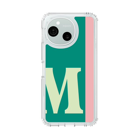 スリムプロテクションケース［ オリジナル - initial color line - M green ］