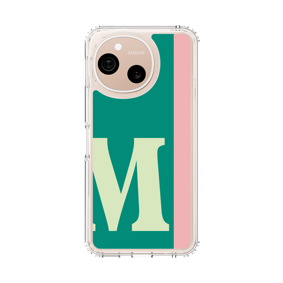 スリムプロテクションケース［ オリジナル - initial color line - M green ］