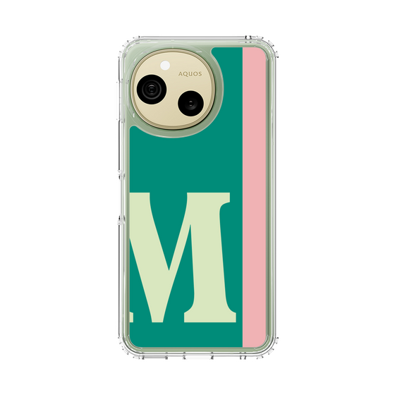 スリムプロテクションケース［ オリジナル - initial color line - M green ］