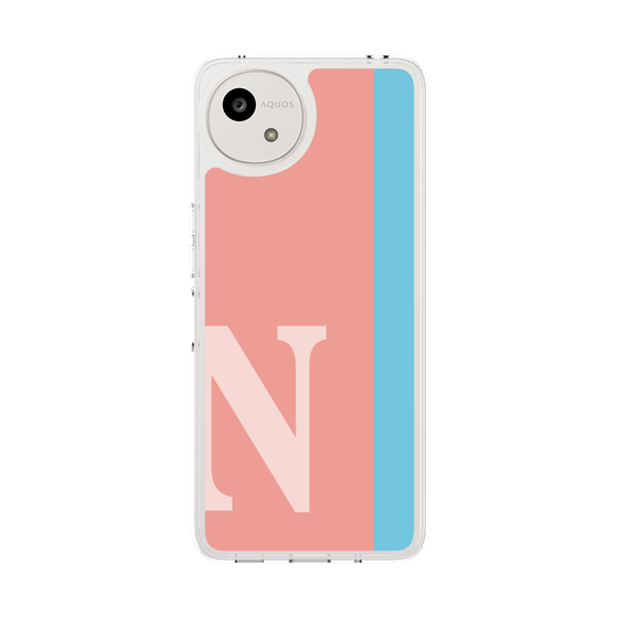 スリムプロテクションケース［ オリジナル - initial color line - N pink ］