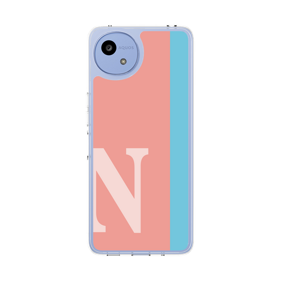 スリムプロテクションケース［ オリジナル - initial color line - N pink ］