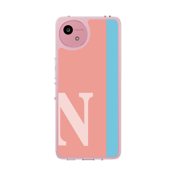 スリムプロテクションケース［ オリジナル - initial color line - N pink ］