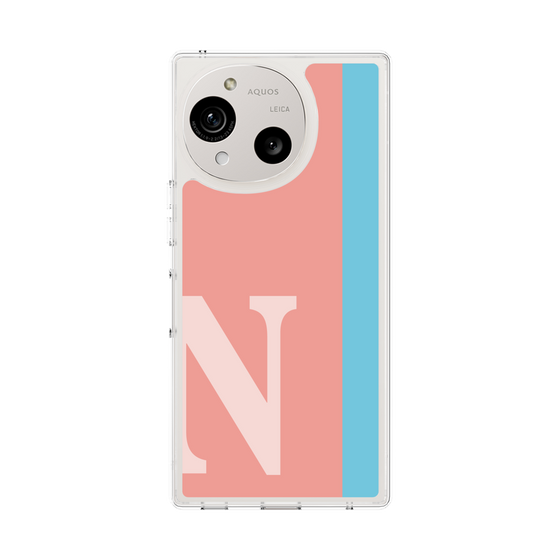 スリムプロテクションケース［ オリジナル - initial color line - N pink ］