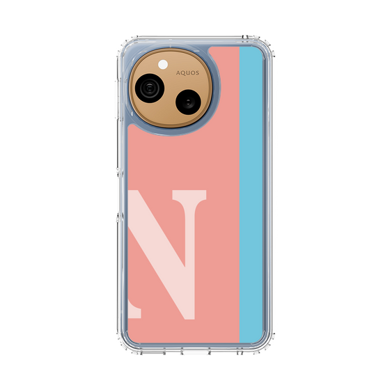 スリムプロテクションケース［ オリジナル - initial color line - N pink ］