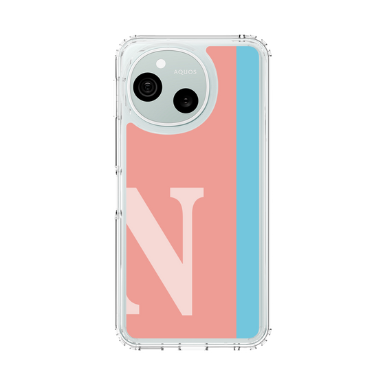 スリムプロテクションケース［ オリジナル - initial color line - N pink ］