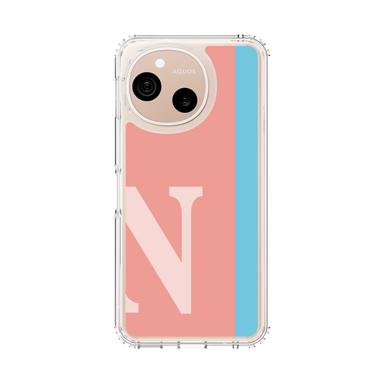 スリムプロテクションケース［ オリジナル - initial color line - N pink ］