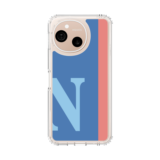 スリムプロテクションケース［ オリジナル - initial color line - N blue ］