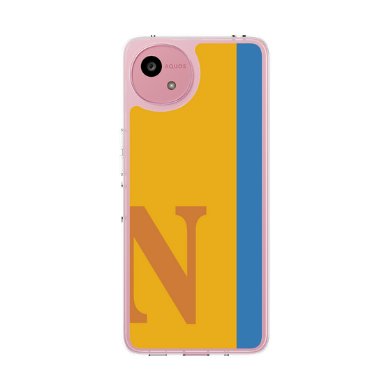 スリムプロテクションケース［ オリジナル - initial color line - N orange ］