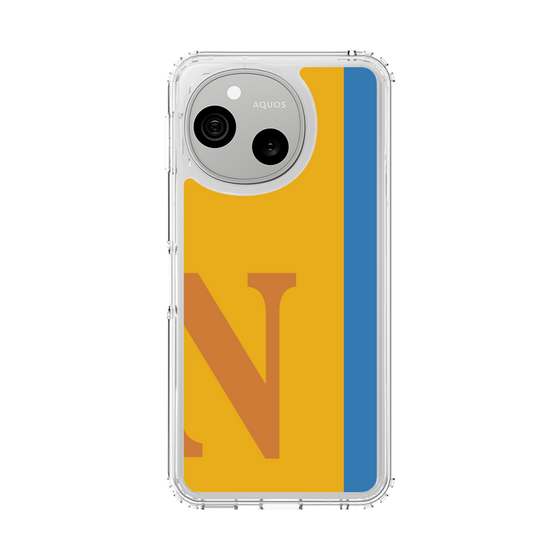 スリムプロテクションケース［ オリジナル - initial color line - N orange ］