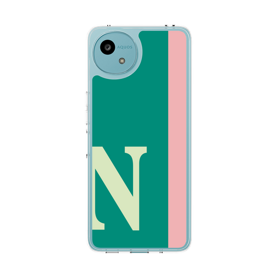 スリムプロテクションケース［ オリジナル - initial color line - N green ］