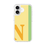 スリムプロテクションケース［ オリジナル - initial color line - N yellow ］
