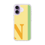 スリムプロテクションケース［ オリジナル - initial color line - N yellow ］