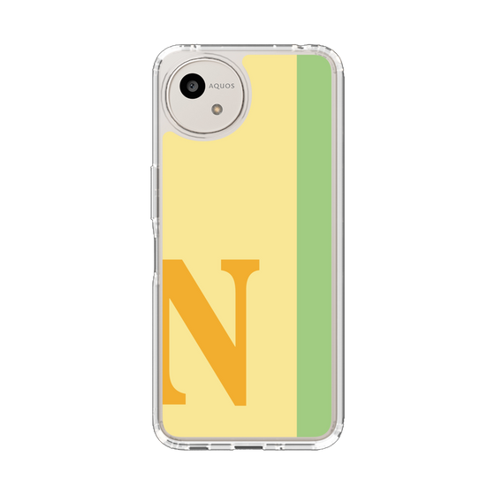 スリムプロテクションケース［ オリジナル - initial color line - N yellow ］