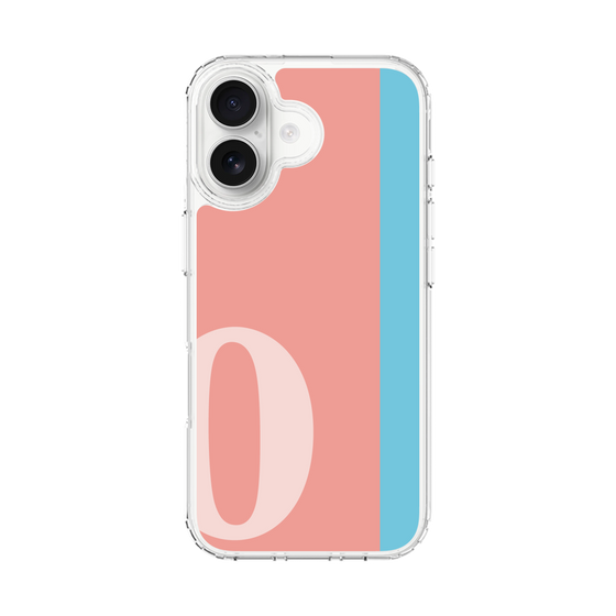 スリムプロテクションケース［ オリジナル - initial color line - O pink ］