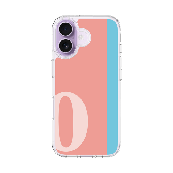 スリムプロテクションケース［ オリジナル - initial color line - O pink ］