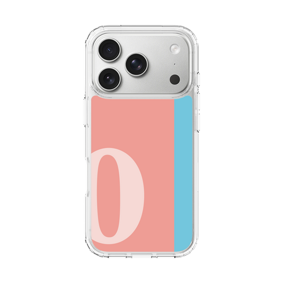 スリムプロテクションケース［ オリジナル - initial color line - O pink ］