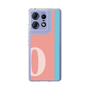 スリムプロテクションケース［ オリジナル - initial color line - O pink ］