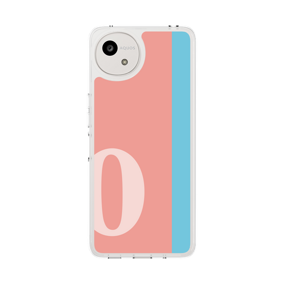 スリムプロテクションケース［ オリジナル - initial color line - O pink ］
