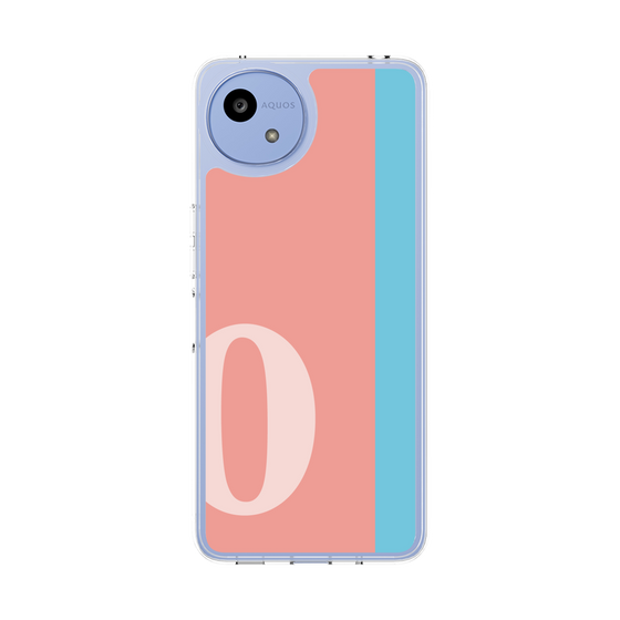 スリムプロテクションケース［ オリジナル - initial color line - O pink ］