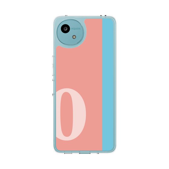 スリムプロテクションケース［ オリジナル - initial color line - O pink ］