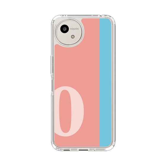 スリムプロテクションケース［ オリジナル - initial color line - O pink ］