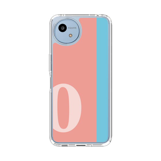 スリムプロテクションケース［ オリジナル - initial color line - O pink ］