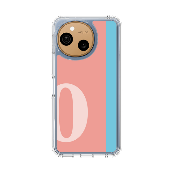 スリムプロテクションケース［ オリジナル - initial color line - O pink ］