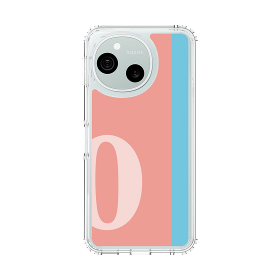 スリムプロテクションケース［ オリジナル - initial color line - O pink ］