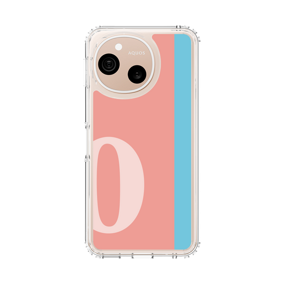 スリムプロテクションケース［ オリジナル - initial color line - O pink ］