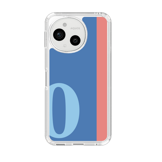 スリムプロテクションケース［ オリジナル - initial color line - O blue ］