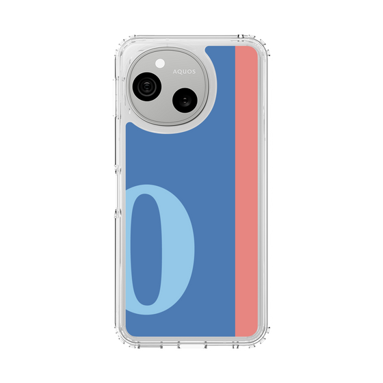 スリムプロテクションケース［ オリジナル - initial color line - O blue ］