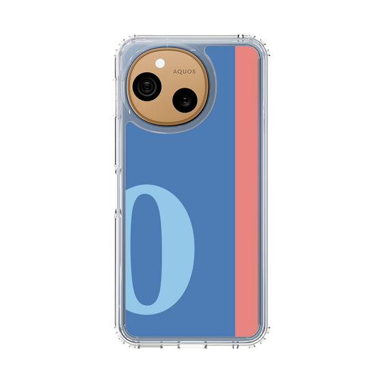 スリムプロテクションケース［ オリジナル - initial color line - O blue ］