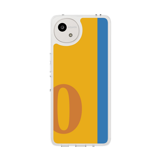 スリムプロテクションケース［ オリジナル - initial color line - O orange ］